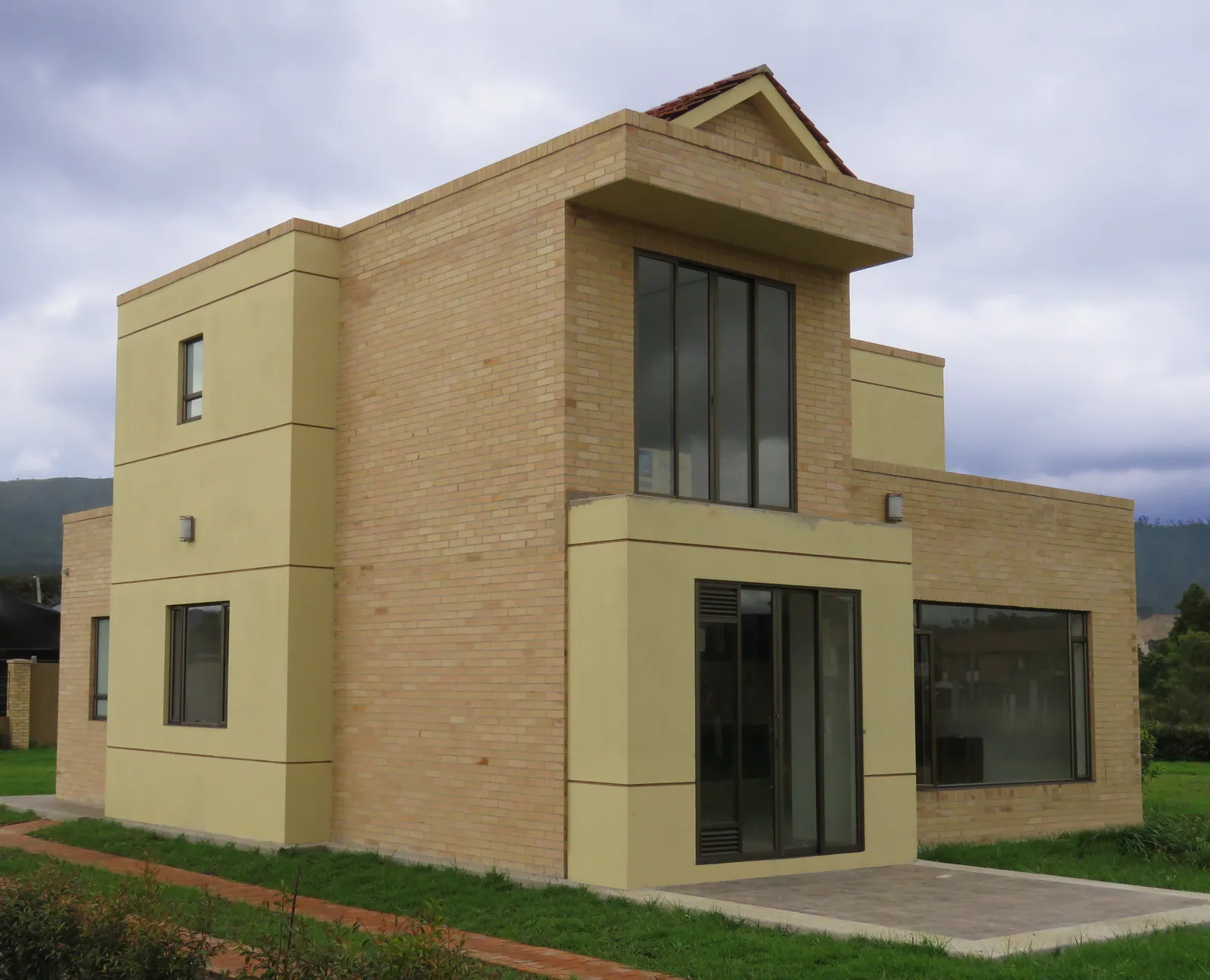 Vivienda Beltrán, detalle de la carpintería en aluminio